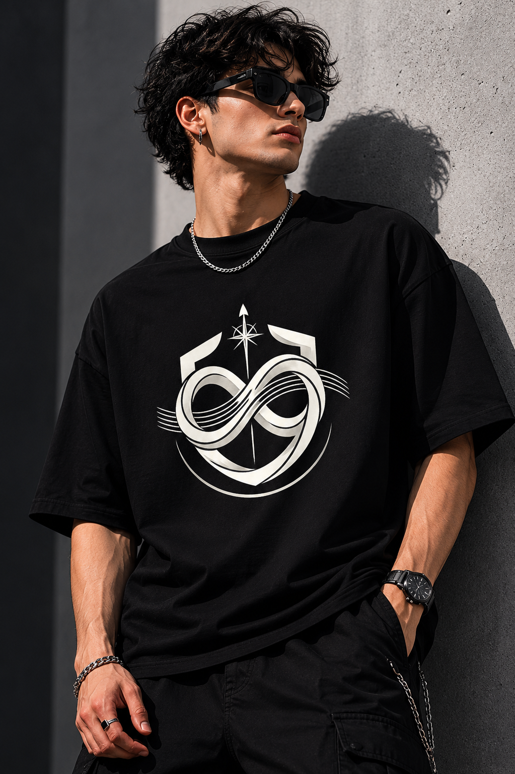 Infinite Compass Graphic Tee - Image 4