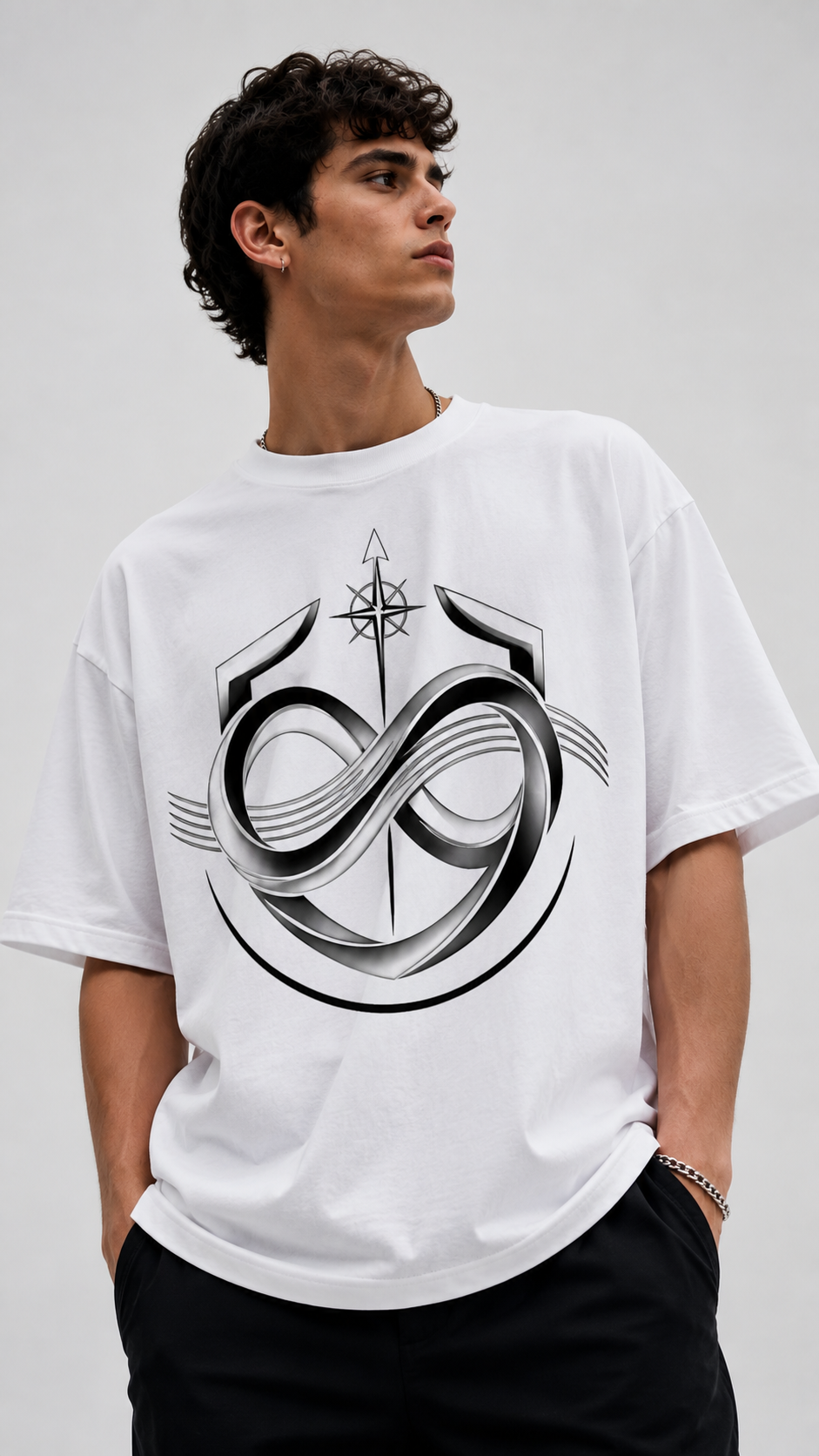 Infinite Compass Graphic Tee